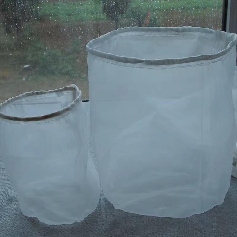 Cylindrical Drawing String Nylon Mesh Filter for Liquid-solid Seperation