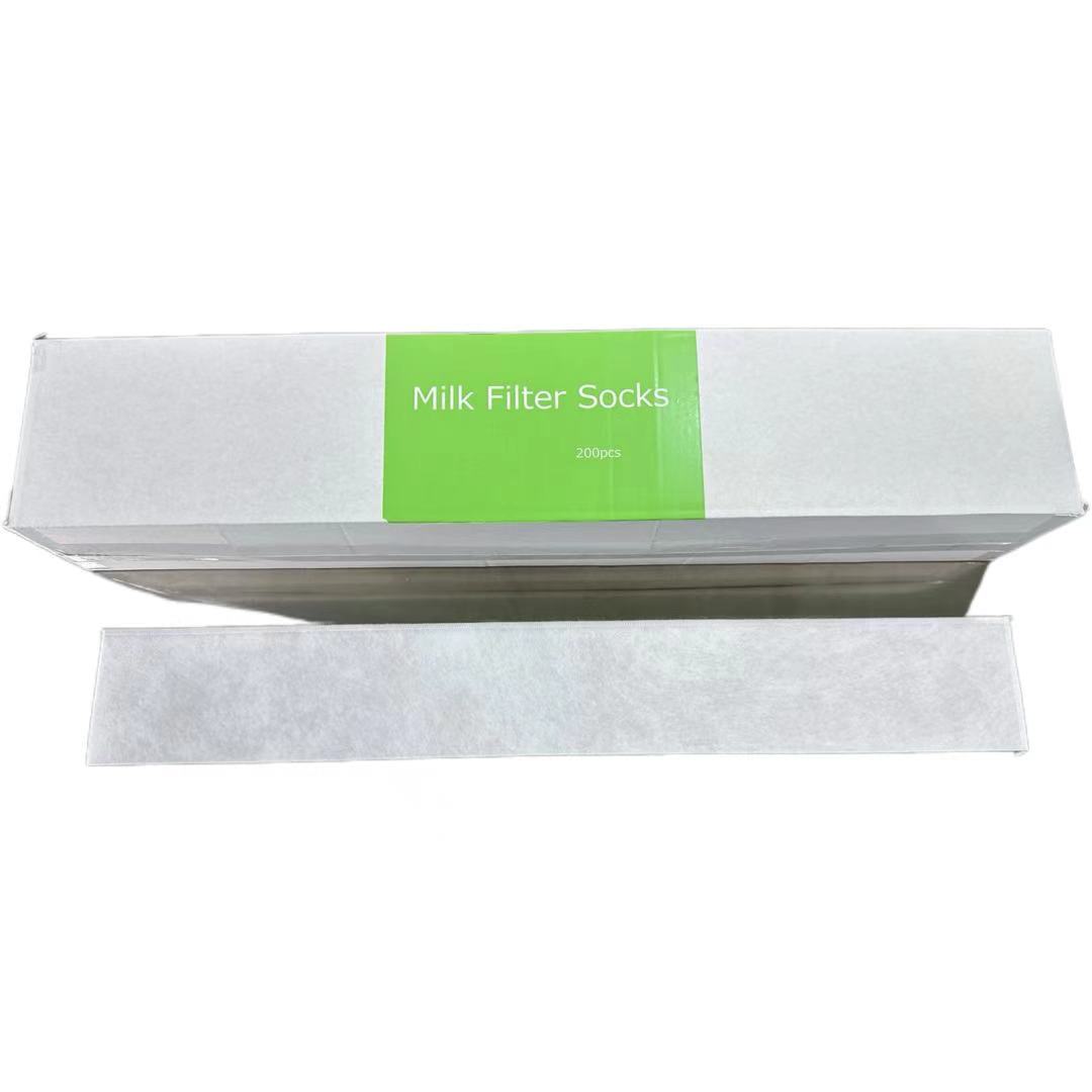 Wholesale Milk Filter Paper White Filter Socks Premium Quality for Milking Machines