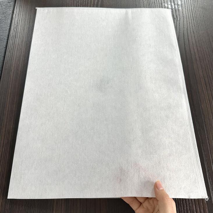Oil Filter bag with hole Customized Size for Kitchen Fryers Food Grade Nonwoven Material
